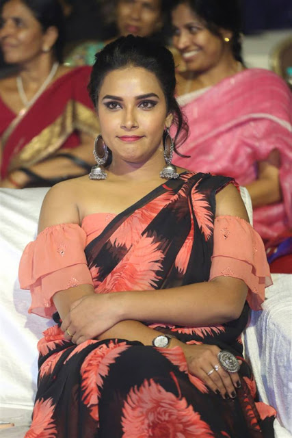 TV Actress Hari Teja Hot Pics In Saree 5